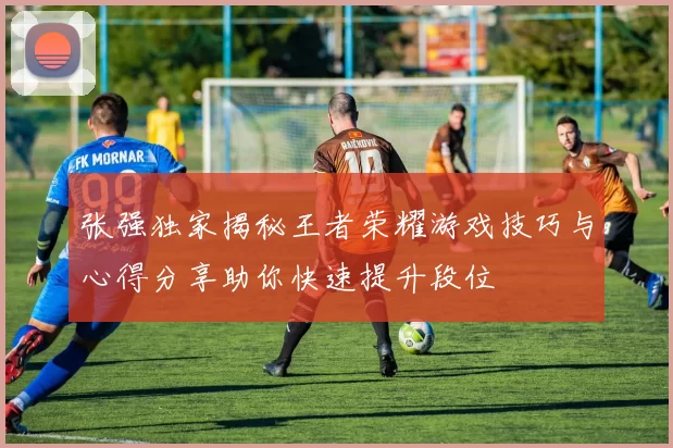 张强独家揭秘王者荣耀游戏技巧与心得分享助你快速提升段位