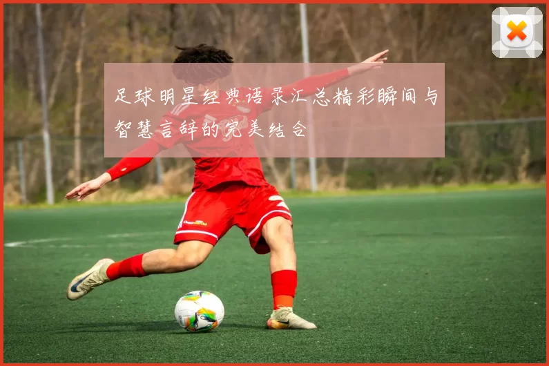 足球明星经典语录汇总精彩瞬间与智慧言辞的完美结合