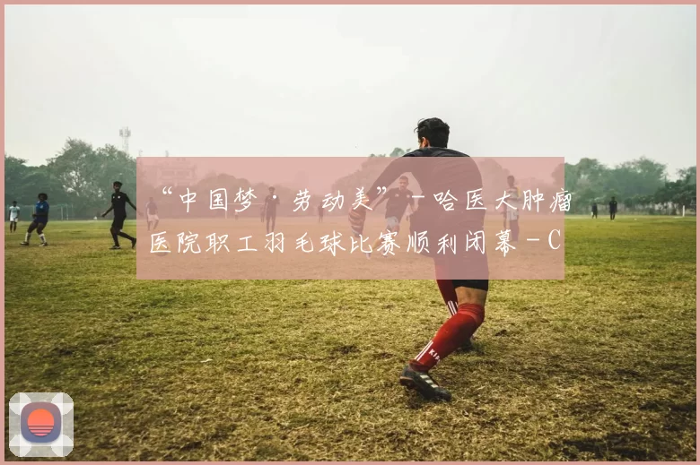 “中国梦·劳动美” - 哈医大肿瘤医院职工羽毛球比赛顺利闭幕 - Copy (12)